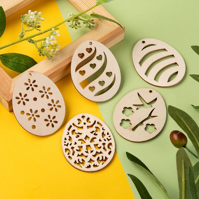 Velikonoční vajíčko - výřez, 67x52mm