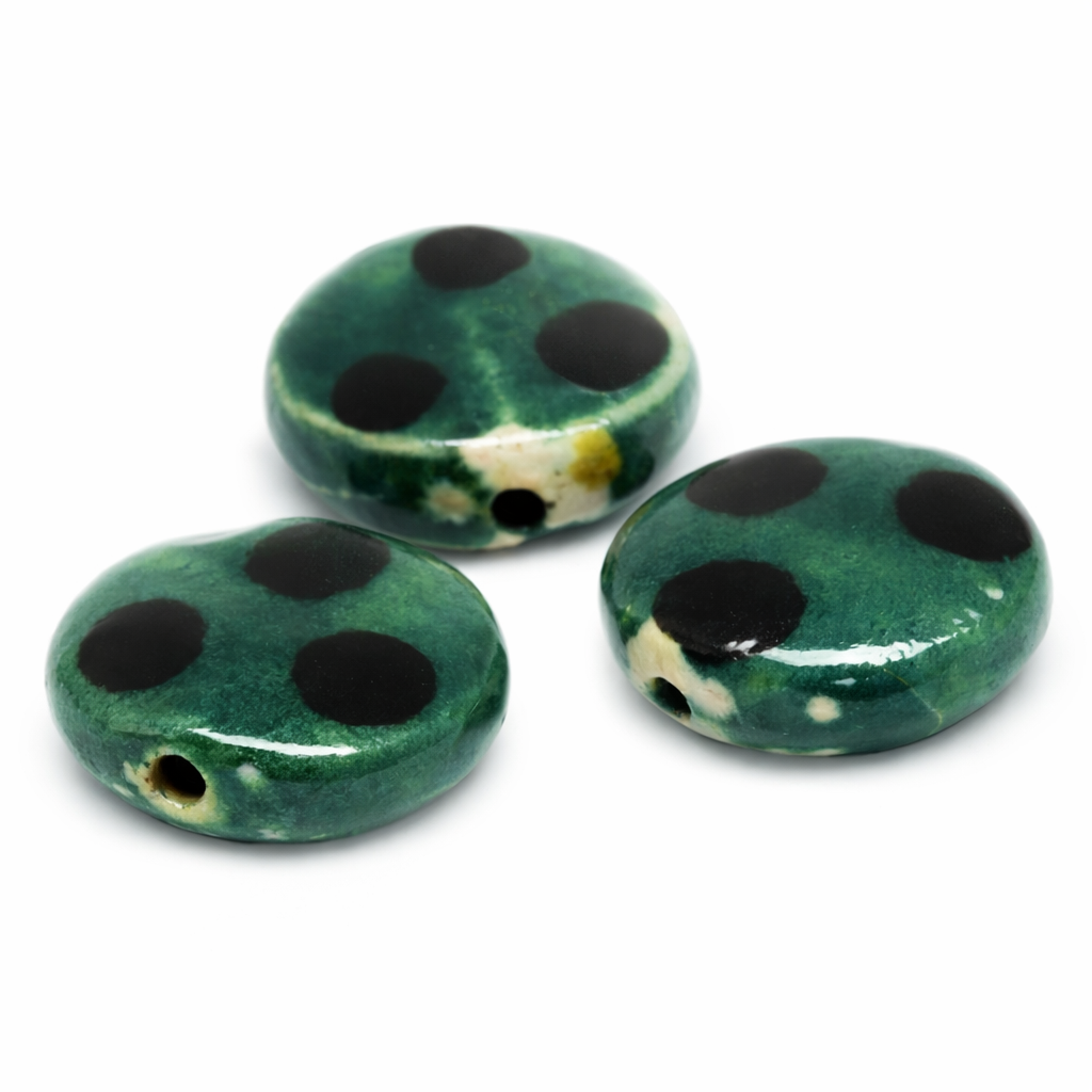 Zelené kolečko, 19x7mm
