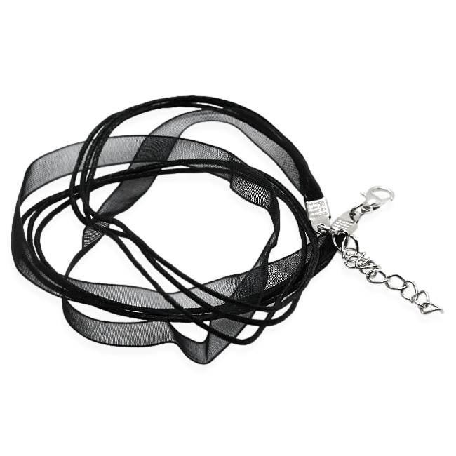 Černá šňůrka - 45 cm