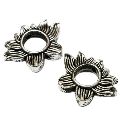 Starostříbrný květ, 19x14mm