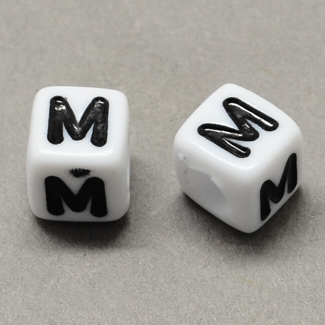 Písmeno M, 10x10mm