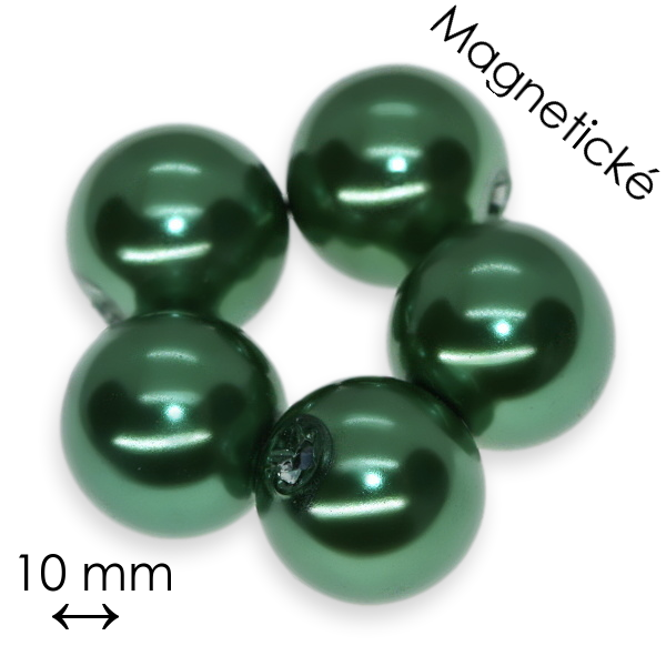 Zelené perle, Hemalyke, 10mm