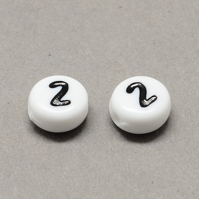 Číslice 2, 7x4mm
