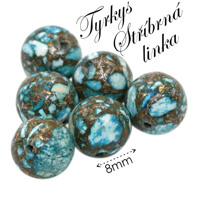 TYRKYS, směsná kulička, 8mm