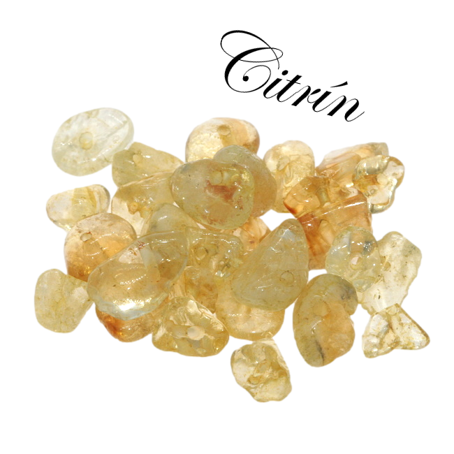 CITRÍN, zlomky, 5-8mm (10g)