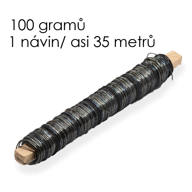 Vázací, žíhaný drát, 0,65mm (100g)