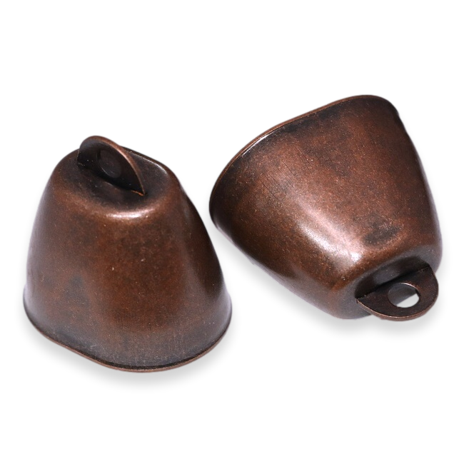 Měděný zvonek, 35x26mm