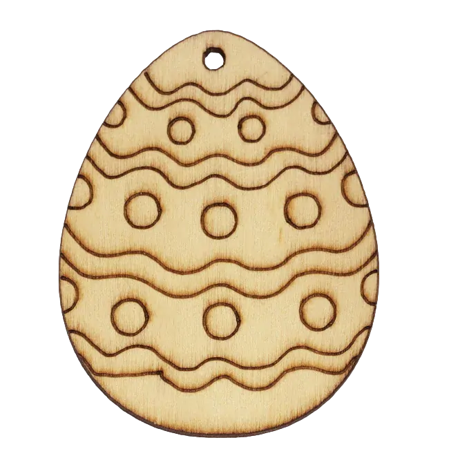Velikonoční vajíčko - výřez, 68x55mm