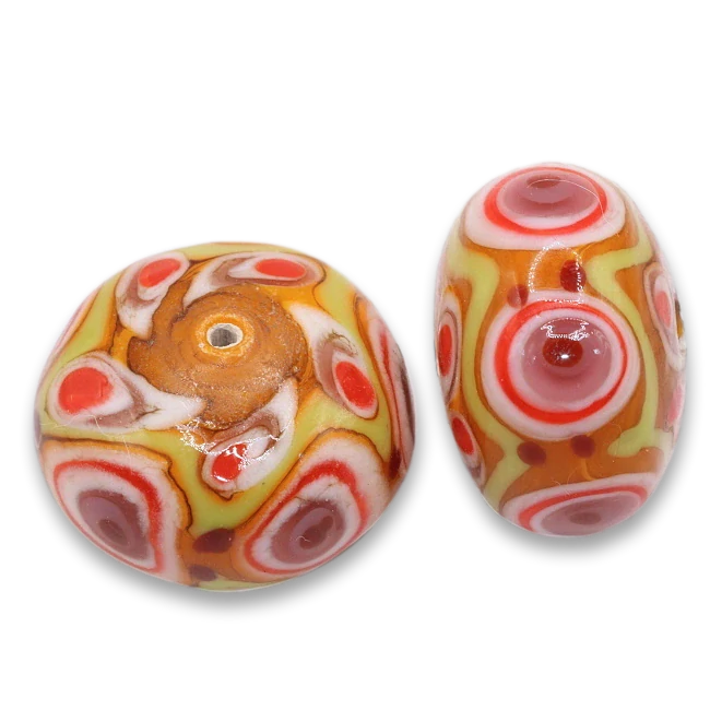 Medová rondelka, 26x17mm