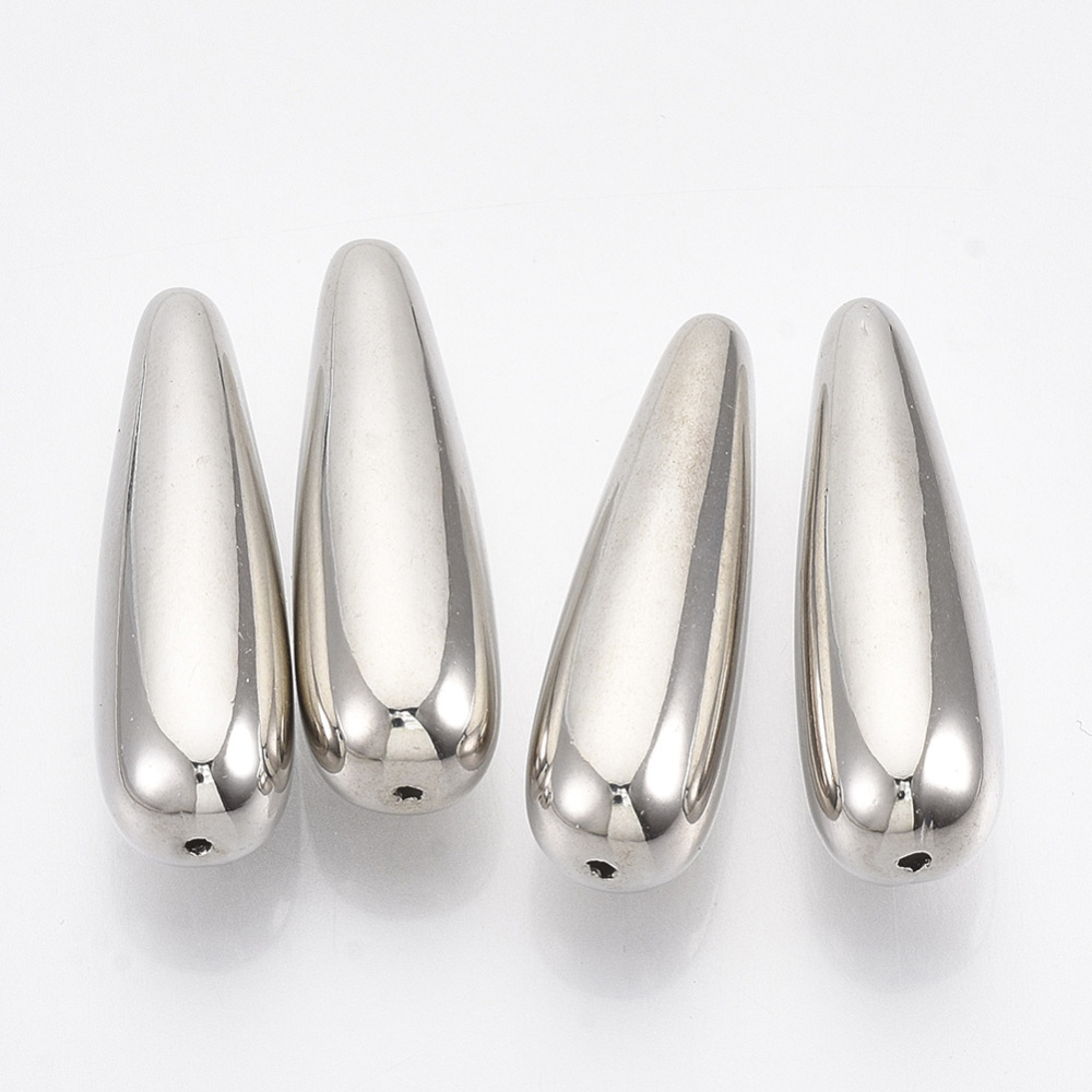 Platinová slzička, 29x8,5mm