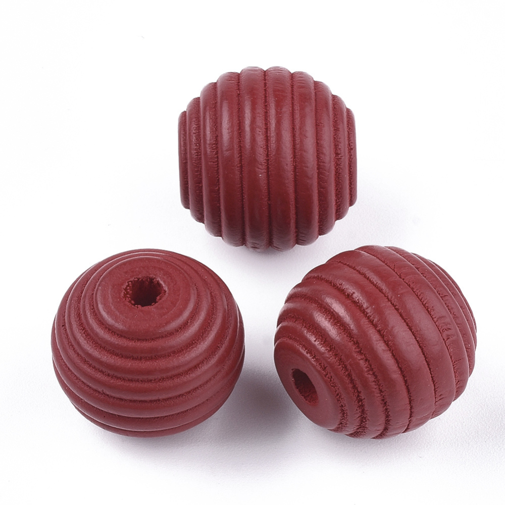Červená kulička, 18x17mm