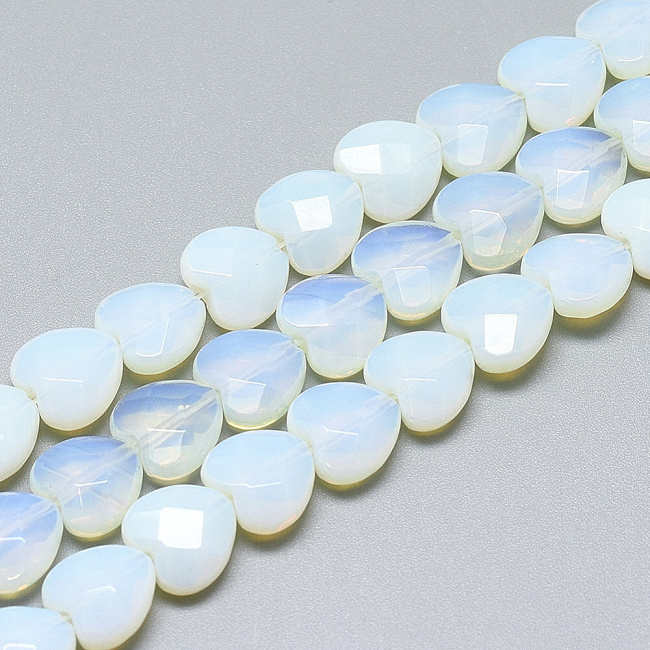 OPALIT, srdíčko, 10x10x5mm