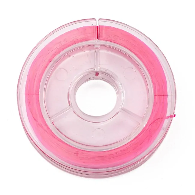 Růžová pruženka, 0,8mm (10m)