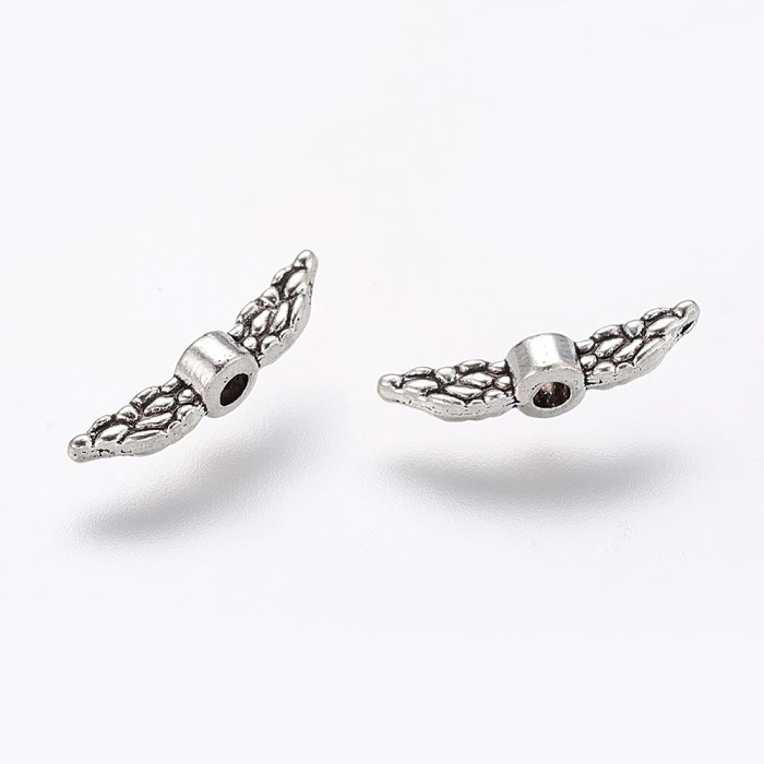 Starostříbrná křídla, 12x3mm (10ks)