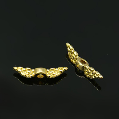 Zlatá křídla, 12x3mm (10ks)