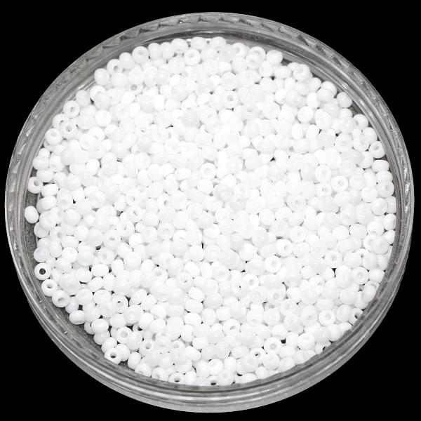 Bílý rokajl, 2mm (10g)