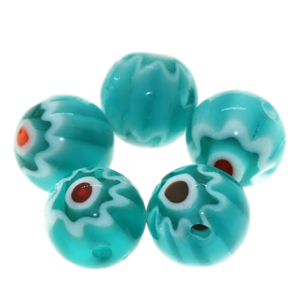 Tyrkysová kulička, 8mm