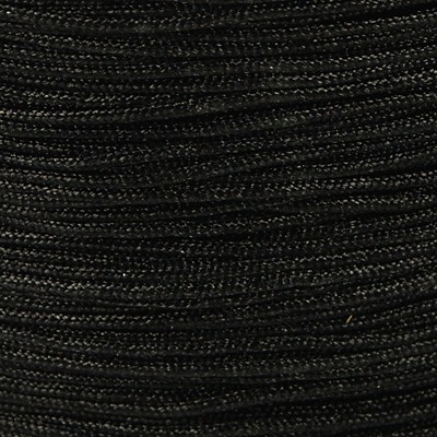 Černá, nylonová šňůrka, 1,5mm