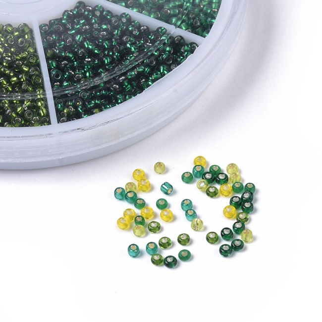Zelená sada rokajlu, 2mm