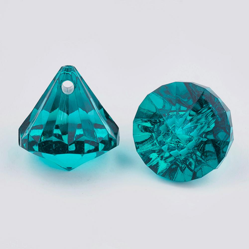 Tyrkysový diamant, 15mm