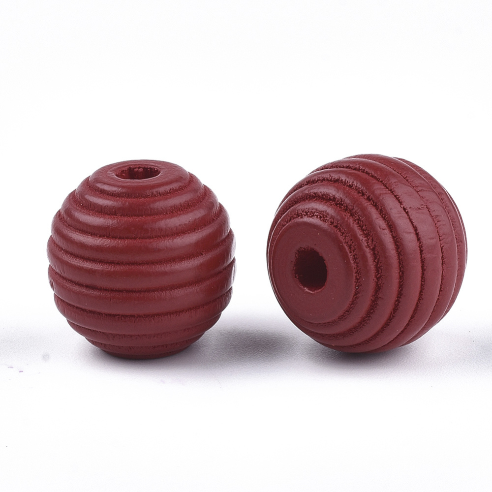 Červená kulička, 18x17mm