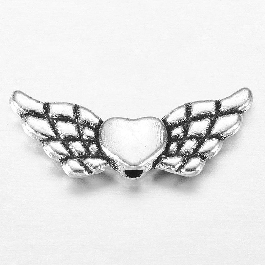 Starostříbrná křídla, 22x9mm