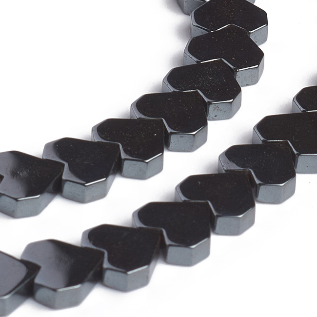 HEMATIT, srdíčko, 8x2,5mm