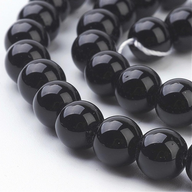 BLACK STONE, kulička, 8mm (10ks)