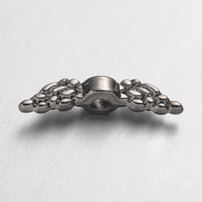 Antracit, křídla, 12x3mm (10ks)