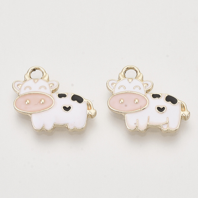 Kravička bílá, 19x16mm