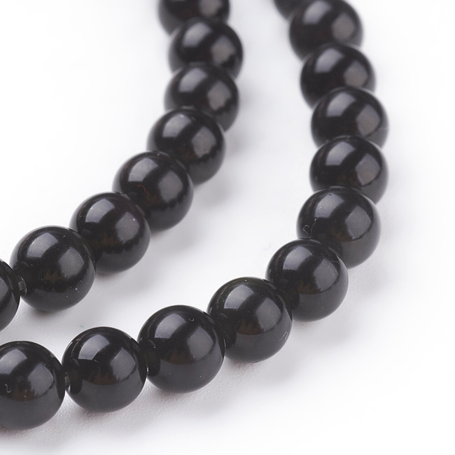 OBSIDIÁN, kulička AA, 6mm