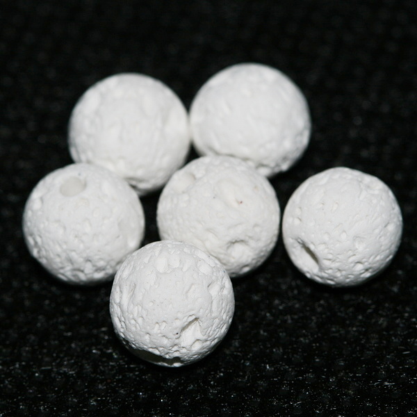 LÁVA, kulička, 8mm (10ks)-dírka 1mm