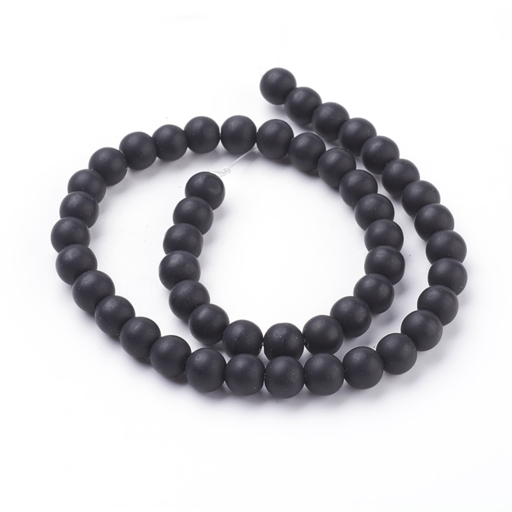 BLACK STONE, kulička, 8mm (10ks)