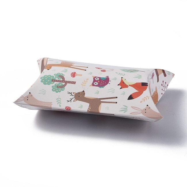 Krabička papírová - zvířátka, 9x6cm