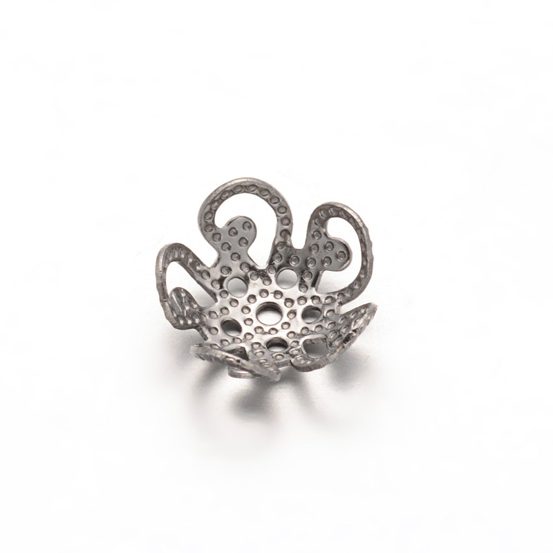 Ocelové kaplíky, 8x4mm (10ks)