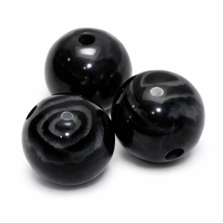Černá kulička, 14mm