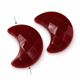 Červený měsíc, 24x18mm