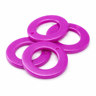 Fialové kolečko, 18x2mm