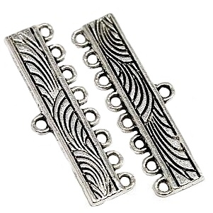 Starostříbrné ramínko, dlouhé, 31x10mm