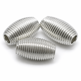 Stříbrná spirálka, 12x7mm