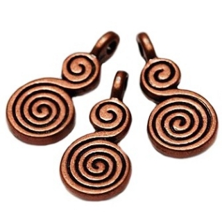 Spirálka, 17x8mm