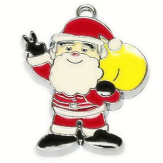 Vánoční Santa, 35x25mm