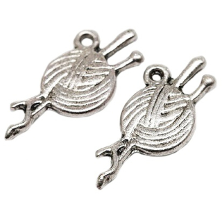 Klubíčko s jehlicemi, 25x14mm