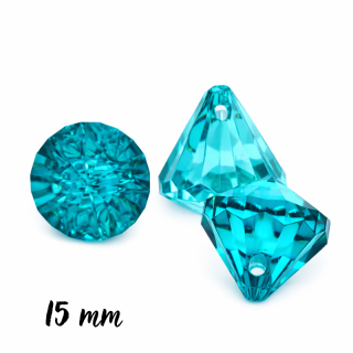 Tyrkysový diamant, 15mm