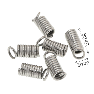 Platinová pružinka, 8x3mm