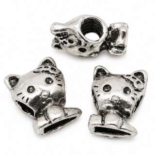 Kočička kovová (STOP), 15x12mm