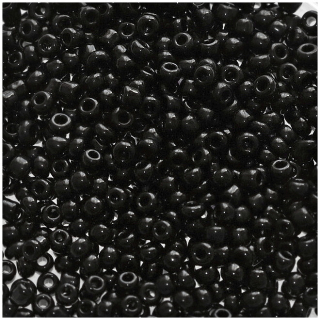 Černý rokajl, 2mm (10g)