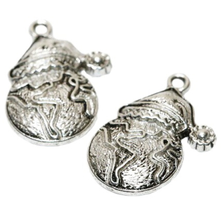 Zeměkoule v čepce, 23x16mm