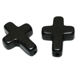 TYRKYS syntetický, křížek, 20x15x4mm