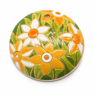 Rozkvetlá louka, přívěšek, GOLEM, 38x7mm